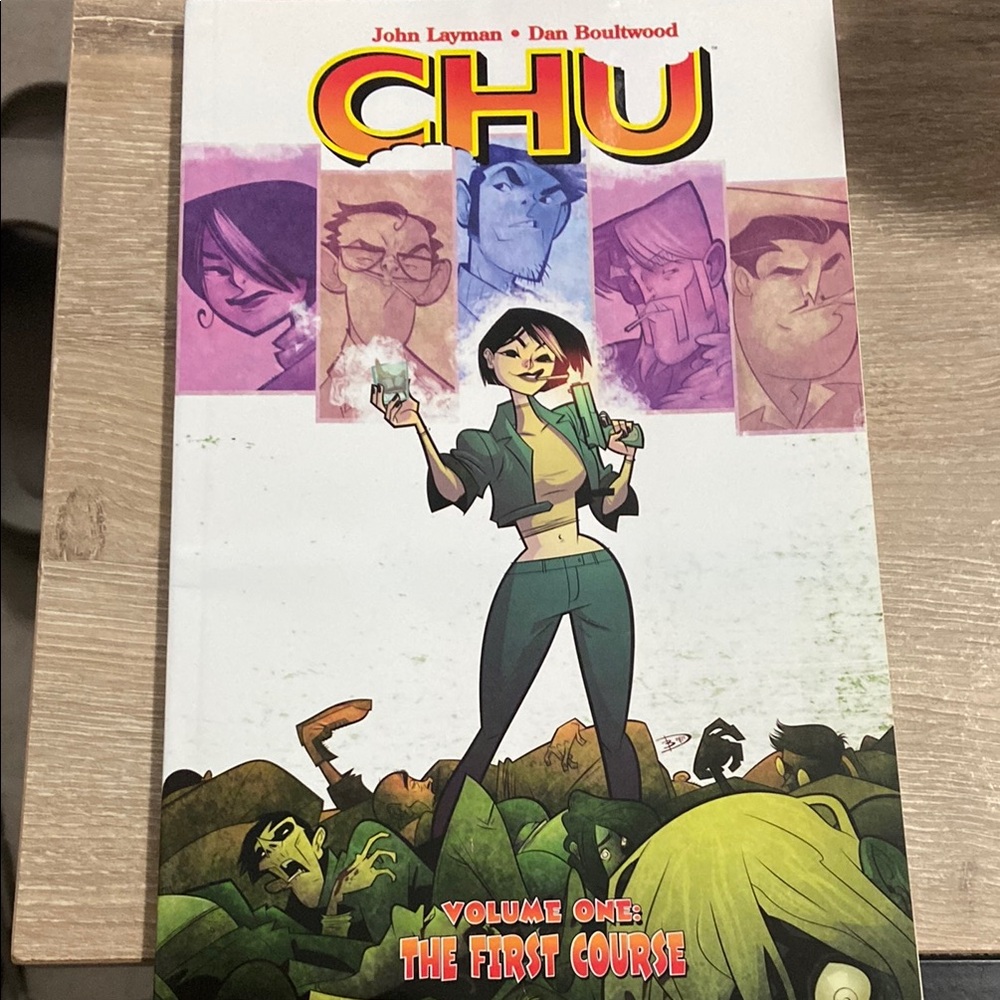Chu Volume 1 First Course TPB J Layman Comic Book Reps Issue 1-5 Chew Spin Off
